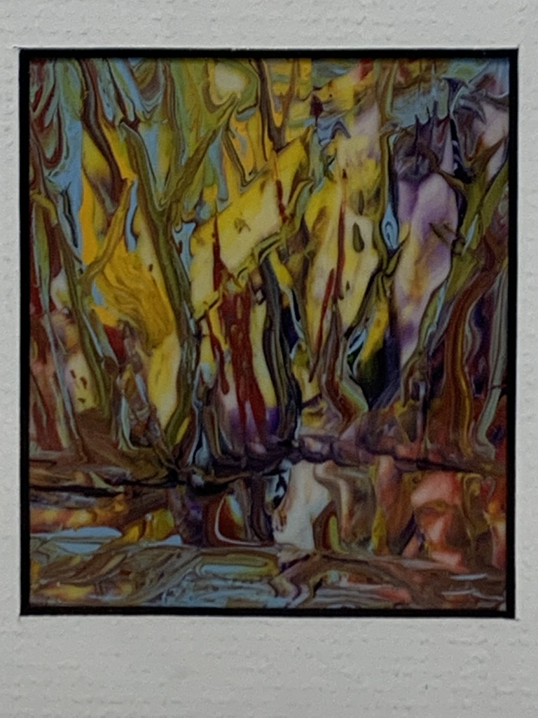 Abstract Miniature #4 by Edward Kazor