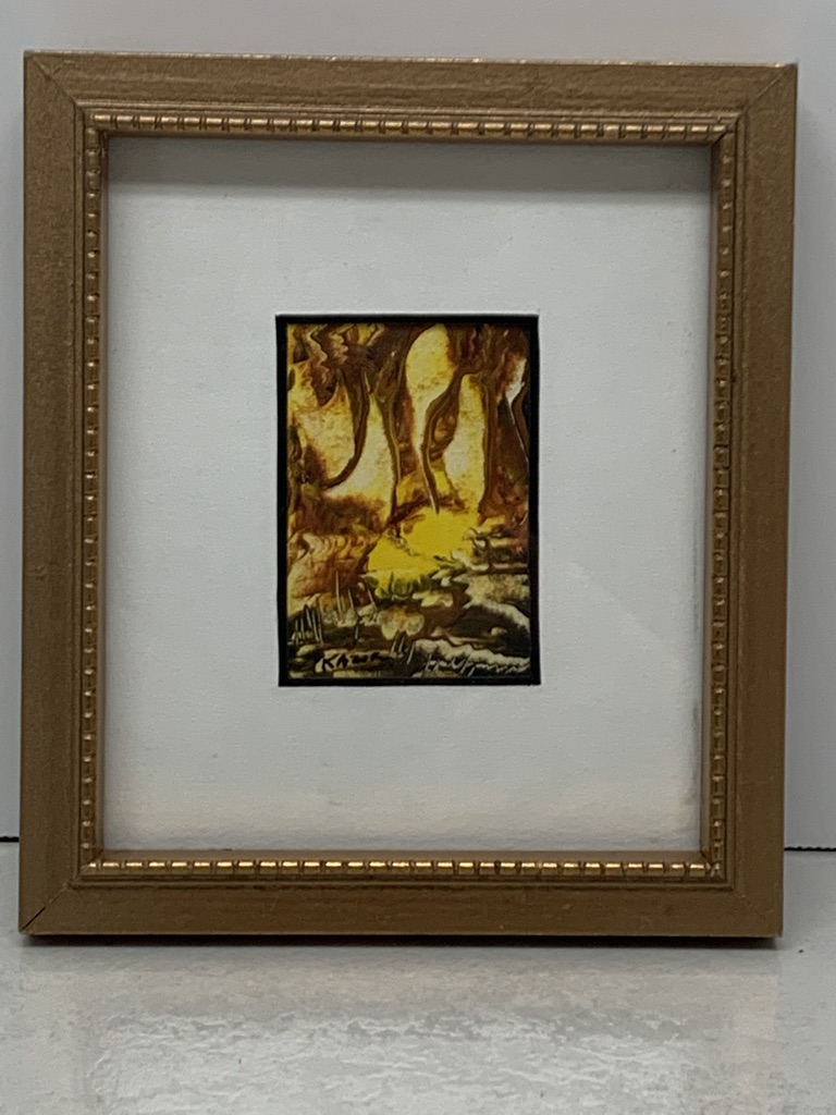 Abstract Miniature #6 by Edward Kazor