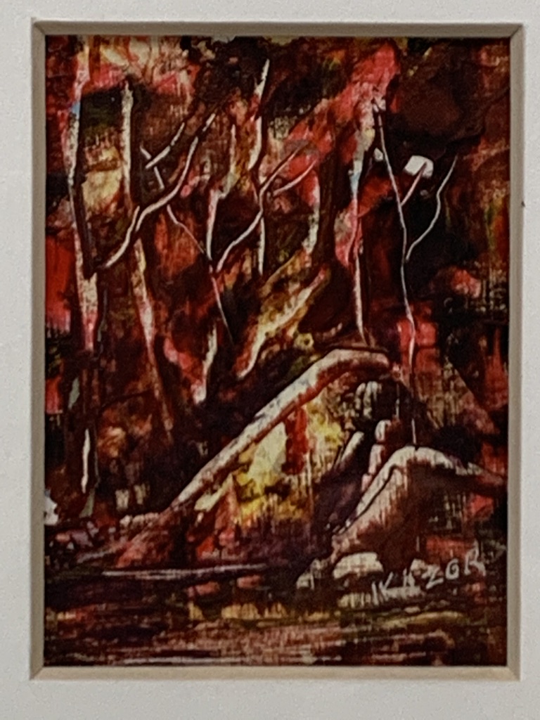 Abstract Miniature #7 by Edward Kazor